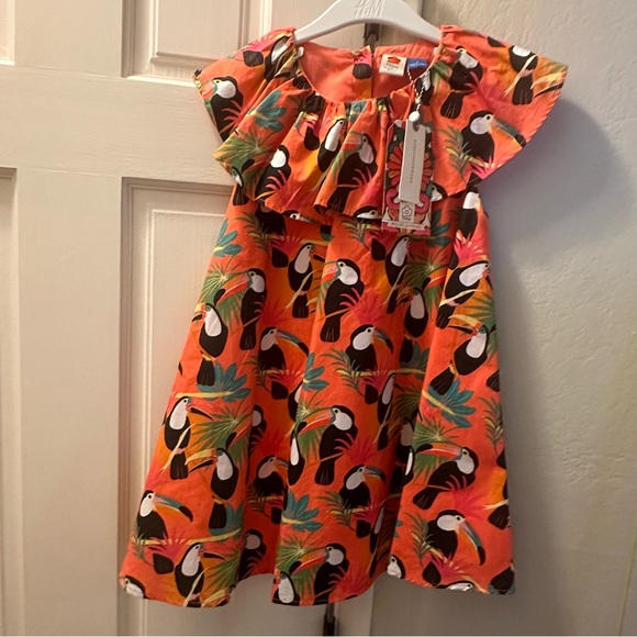 Farm Rio Toucan Dress Size 4T- Mommy Wrap Dress Available - Picture 13 of 16